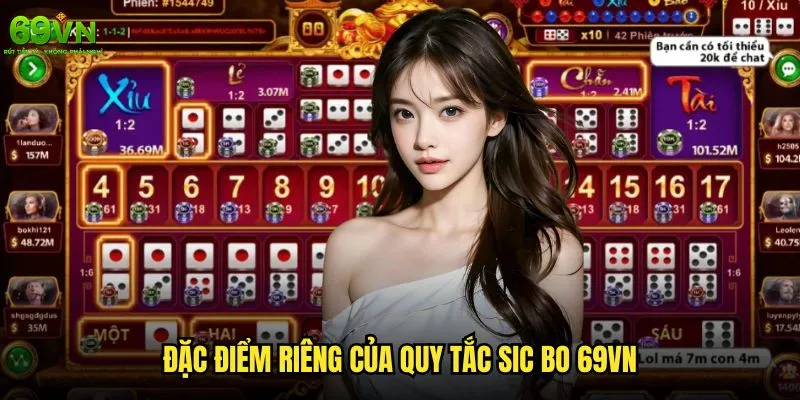 Quy tắc Sic Bo 69vn có gì khác biệt so với các casino truyền thống? 2 Đặc điểm riêng của quy tắc Sic Bo 69vn