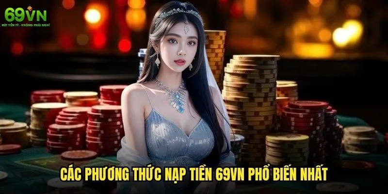 Nạp tiền 69vn có những phương thức nào an toàn? 1 Các phương thức nạp tiền 69vn phổ biến nhất